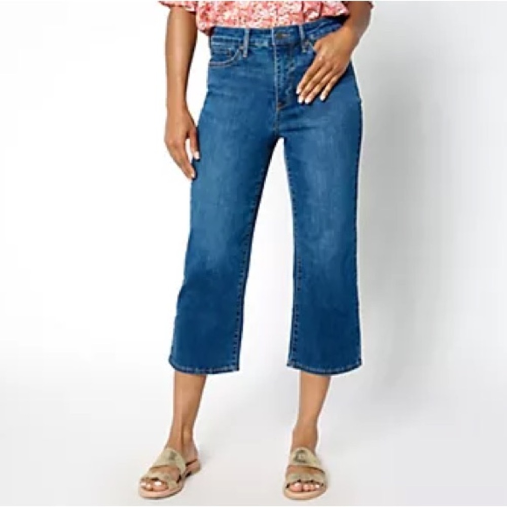 NYDJ Classic Blue Cropped Jeans
